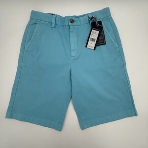 NWT‎ Vineyard Vines Boys Stretch Breaker Shorts Size 14 Bora Blue $42